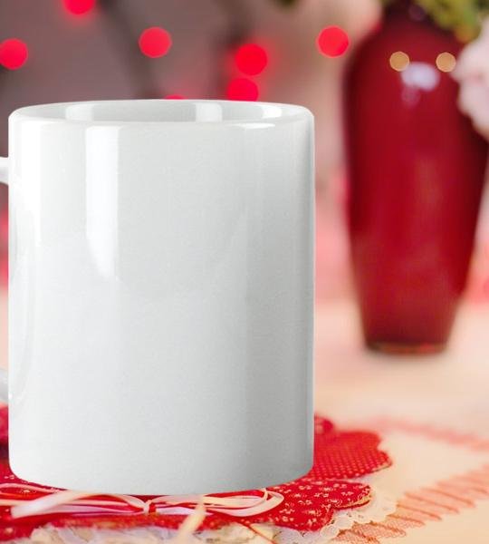 Personalized Handle-Printed Ceramic Mugs